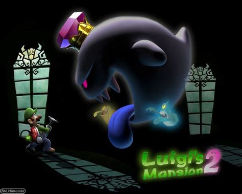 Luigi and King Boo - Luigi's Mansion 2 - Luigi's Mansion Dark Moon ...