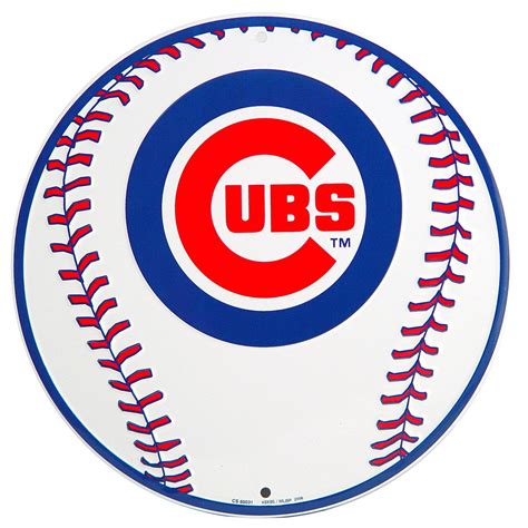 Retro Chicago Cubs Metal Sign adds unique decor to your home or ...