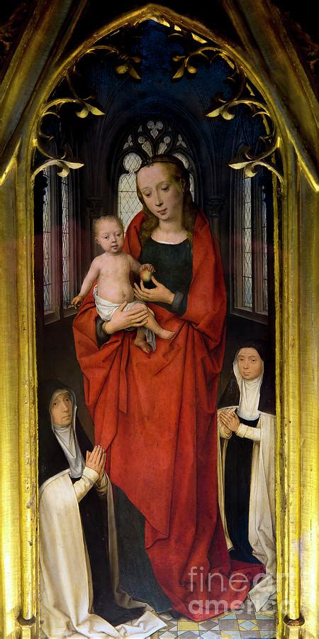 Saint Ursula Shrine, Virgin And Child, By Hans Memling, 1489, St ...