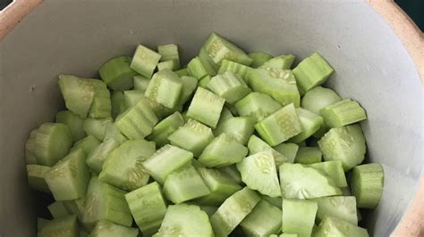 Farmstead Bread & Butter Pickles using Armenian Cucumbers - YouTube