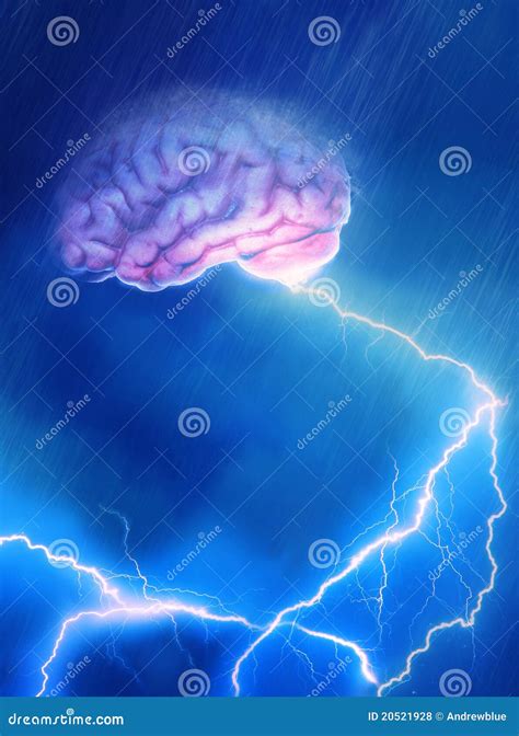 Brain Storm stock illustration. Illustration of clever - 20521928