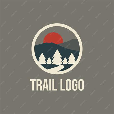 Premium Vector | Trail logo