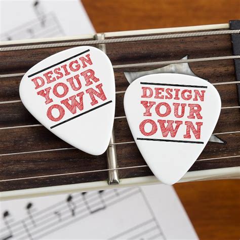 Design Your Own Custom Guitar Picks - Set of 20 | Custom guitar picks ...