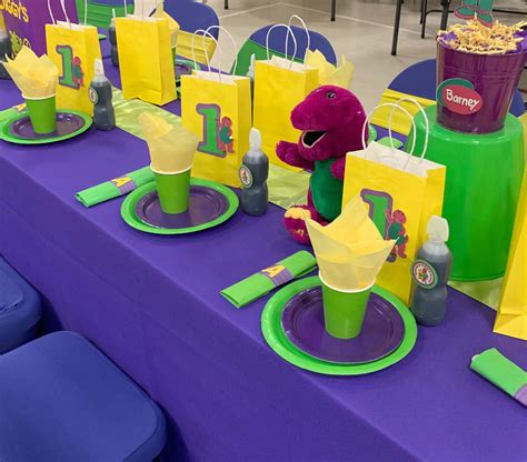 Barney and Friends Birthday Party Ideas | Photo 1 of 6 | Catch My Party