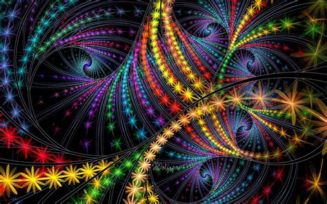 Download Colorful Colors Abstract Fractal HD Wallpaper by Peggi Wolfe