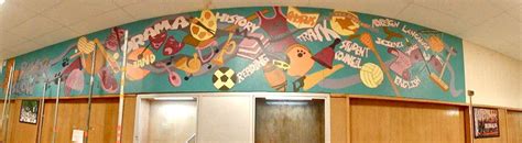 Photos: Murals of Paxon Hollow Middle School | Marple Newtown, PA Patch