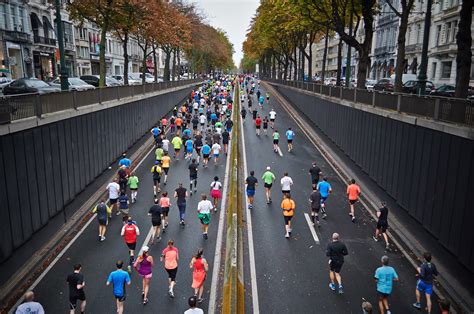 Free Images : pedestrian, person, road, street, run, crowd, lane ...