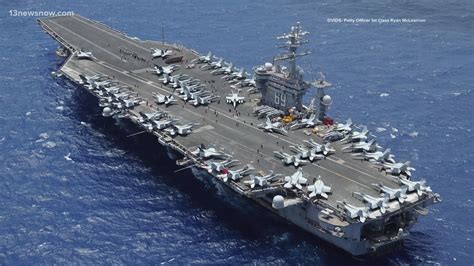 USS Dwight D. Eisenhower Carrier Strike Group set to deploy | 13newsnow.com