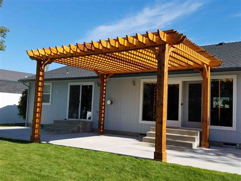 16x20 Pergola Kits | Shop Our Big Kahuna 16x20 Wood Pergola Kit Online ...