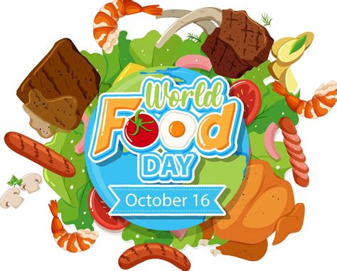 World Food Day Poster Design 10518602 Vector Art at Vecteezy