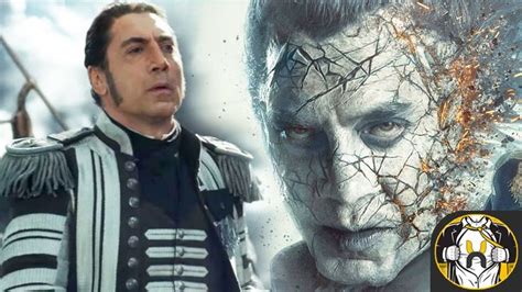 Javier Bardem As Captain Salazar (Pirates of the caribbean) | Fluch der ...