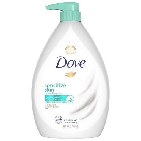 Dove Body Wash Sensitive Skin 34 fl. Oz. - Walmart.com - Walmart.com