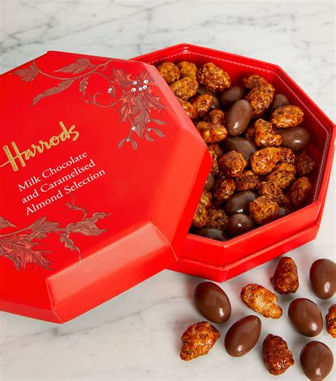 Harrods Milk Chocolate and Caramelised Almond Selection (300g) | Harrods SG