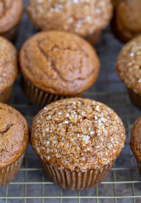 Gingerbread Muffins - I Heart Eating