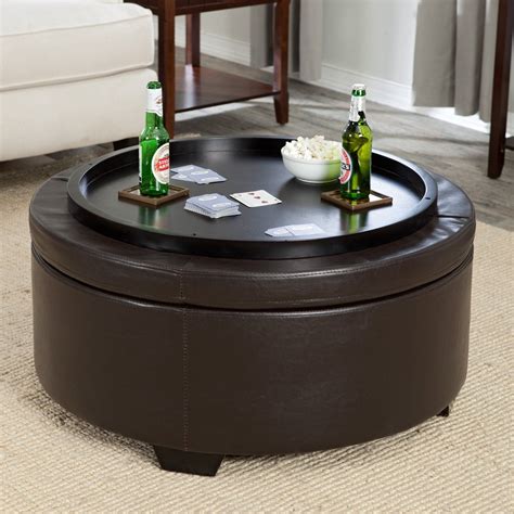 Round Ottoman Coffee Table - Ideas on Foter