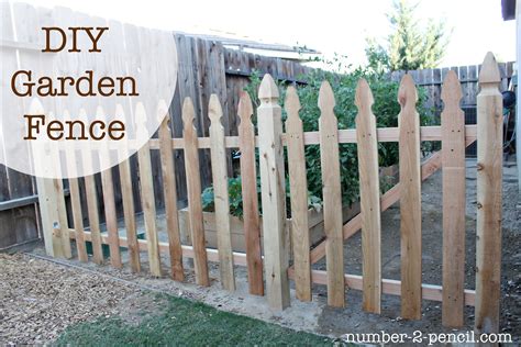 Build an Easy DIY Garden Fence - No. 2 Pencil