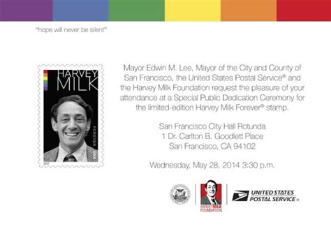 US Stamp – Harvey Milk Foundation