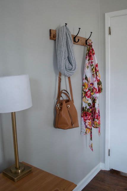 5-Step DIY Wall Hooks | Diy wall hooks, Farmhouse wall hooks, Diy wall