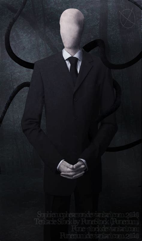 Portrait of a Slender Man by SophieMcPhearson on DeviantArt