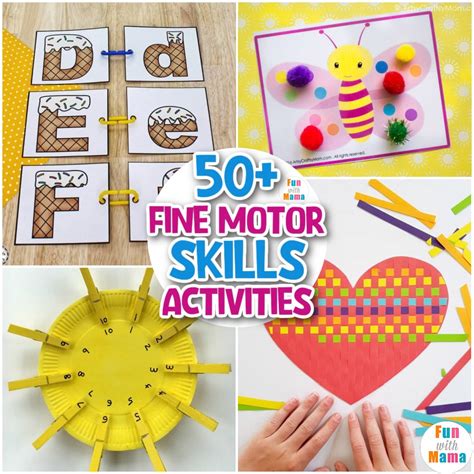 Fine Motor Activities - Fun with Mama