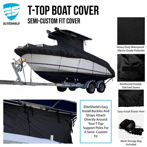 TitanShield T-Top / Hard Top Under Roof Boat Covers – EliteShield