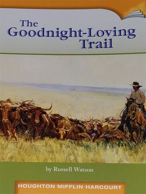 The Goodnight-Loving Trail by Russell Watson | Goodreads