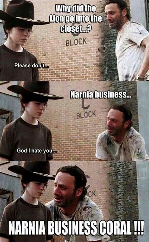 Hilarious Rick and Carl Memes