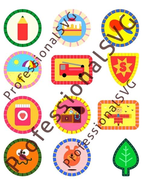 Printable Free Printable Printable Hey Duggee Badges - Printable Word ...