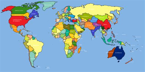 Top World Map Picture Download Hd 2022 – World Map With Major Countries