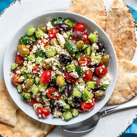 Greek Salad with Feta - Relish