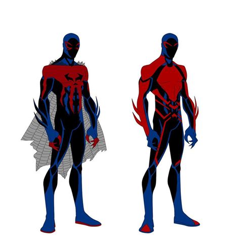 Spider-Man 2099 costume variant by shorterazer | Spiderman comic ...