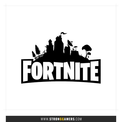 Fortnite Logo Gaming Vinyl Wall Sticker – stronggamers