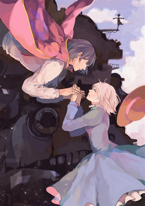 Howl and Sophie - Howl's Moving Castle Fan Art (38770175) - Fanpop