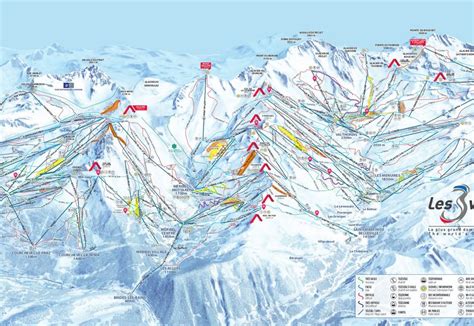 Courchevel 1850 Piste Map | Ski Maps & Resort Info | PistePro