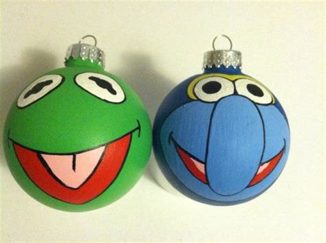 Individual Muppet Ornaments The Muppets hand painted by GingerPots ...