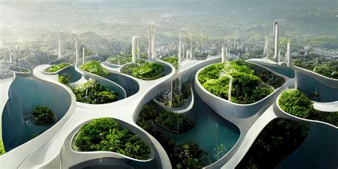 AI-generated Future Cities by Manas Bhat|Futuristic