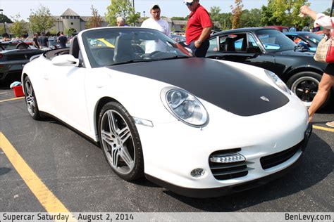 White Porsche 911 Convertible - BenLevy.com