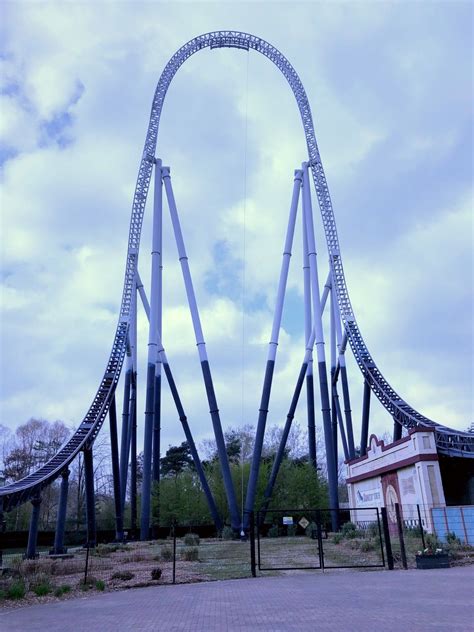 Stealth, the fastest launch coaster in the uk, at Thorpe Park. # ...