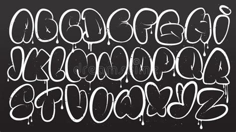 Graffiti Bubble Font Stock Illustrations – 1,167 Graffiti Bubble Font ...