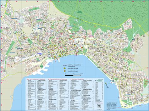 Thessaloniki Tourist Map - Thessaloniki Greece • mappery