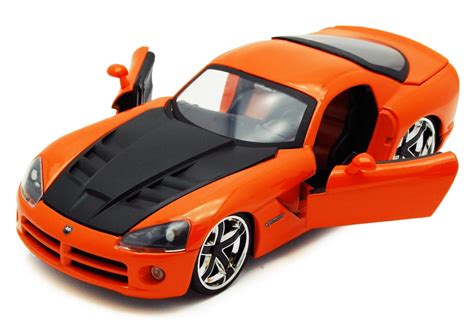 Dodge Viper SRT10, Orange - Jada Toys Bigtime Muscle 91804 - 1/24 scale ...