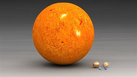 The Size of Our Sun Compared to the Biggest Stars in the Milky Way ...