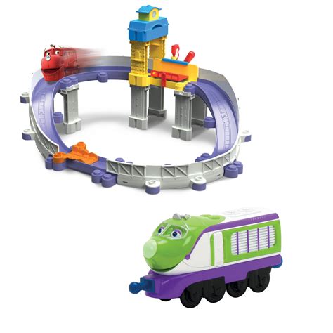 Chuggington - Die Cast Koko and Repair n Go Wilson Vehicle Playset ...