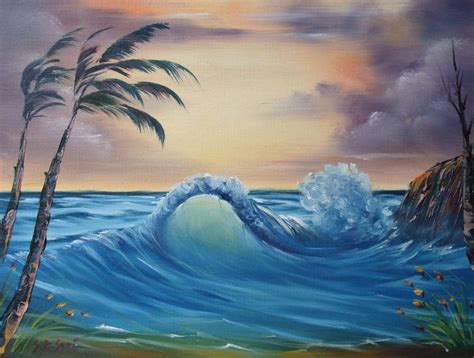 OCEAN BREEZE Painting by Sead Pozegic | Saatchi Art