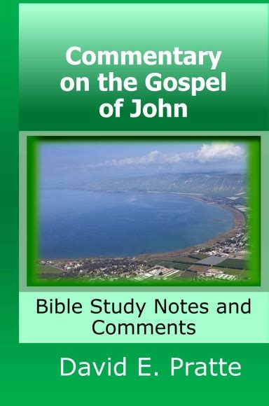 Commentary on the Gospel of John: Bible Study Notes and Comments