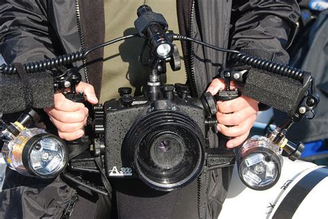 equipment photos of underwater cameras - Underwater Photography Guide