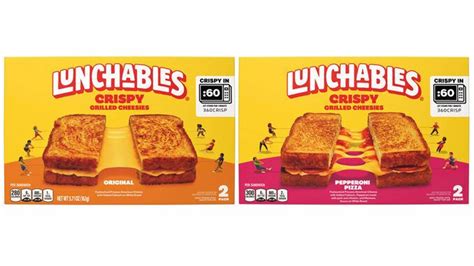 Heat-and-Eat Grilled Cheese Sandwiches : Lunchables Grilled Cheesies