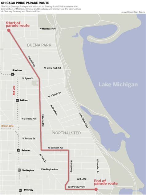 Chicago Pride Parade 2023 map, guide for Sunday, what you need to know ...