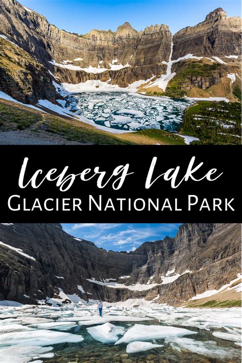 Iceberg Lake in Glacier National Park | Get Inspired Everyday ...