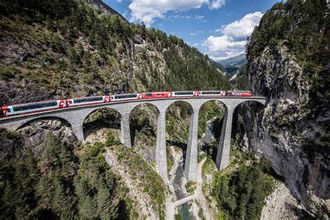 Best time for Glacier Express in Switzerland 2018 - Best Season & Map